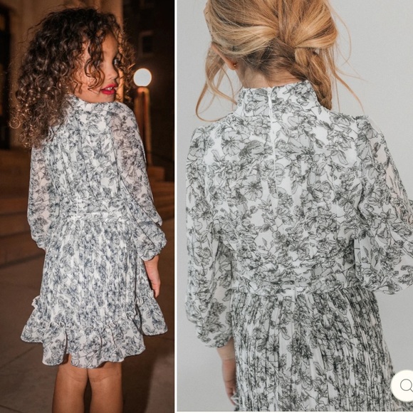 Ivy City mini Brynley dress girl 9/10 - Picture 2 of 14